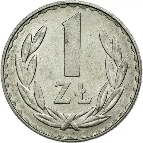 Polen 1 Złoty Örn KM49.1 1957 - 1985 - Rabatter