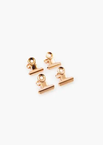 KAILA Poster Clip Rose Gold 20 mm - 4-p | Handla online