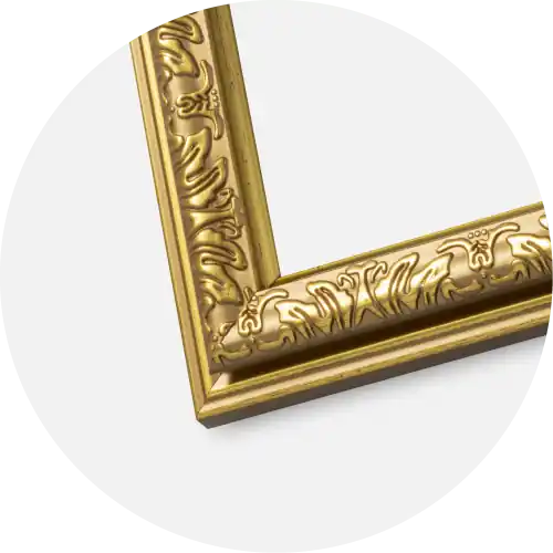 Ram Nostalgia Glas Guld 29,7x42 cm (A3) - Storsäljare