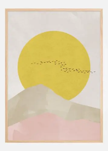 Rocky Mountains Poster (21x29.7 cm (A4)) | Finns att beställa