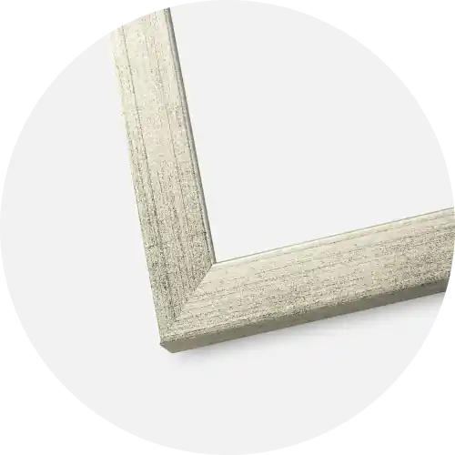 Beställ online - Ram Stilren Silver 13x18 cm - Passepartout Vit 10x12 cm