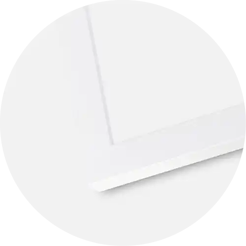 Ram Selection Vit 70x70 cm - Passepartout Vit 60x60 cm - Snabb frakt