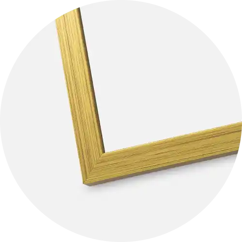 Specialpris | Ram Edsbyn Guld 35x45 cm - Passepartout Vit 24x34 cm