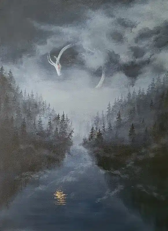 Nyligen tillagt | Dragon of fire and ice av Catharina Holmberg