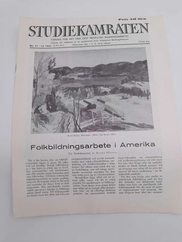Ny produkt | Studiekamraten 1951/11-12