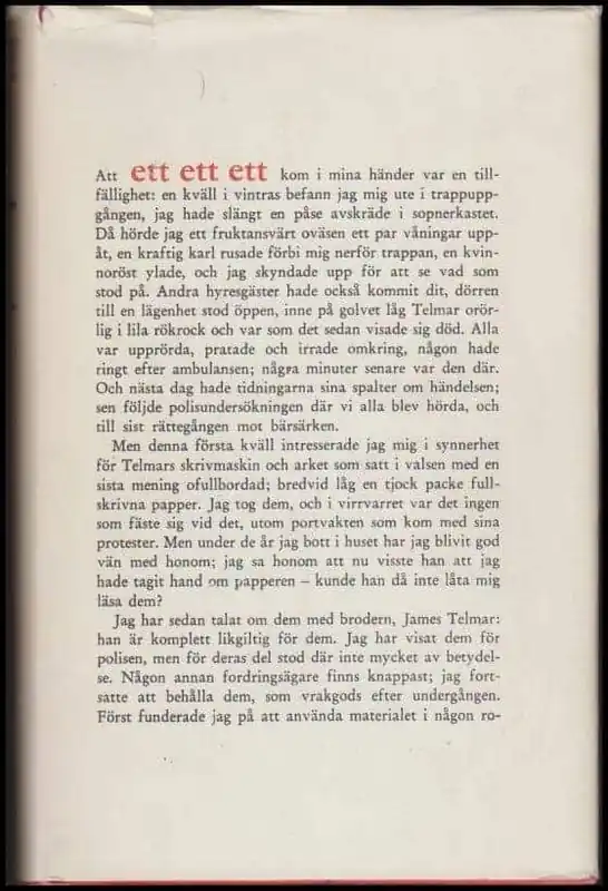 Arnér, Sivar ETT ETT ETT ─ Dagboksblad funna och utgivna - Sänkt pris